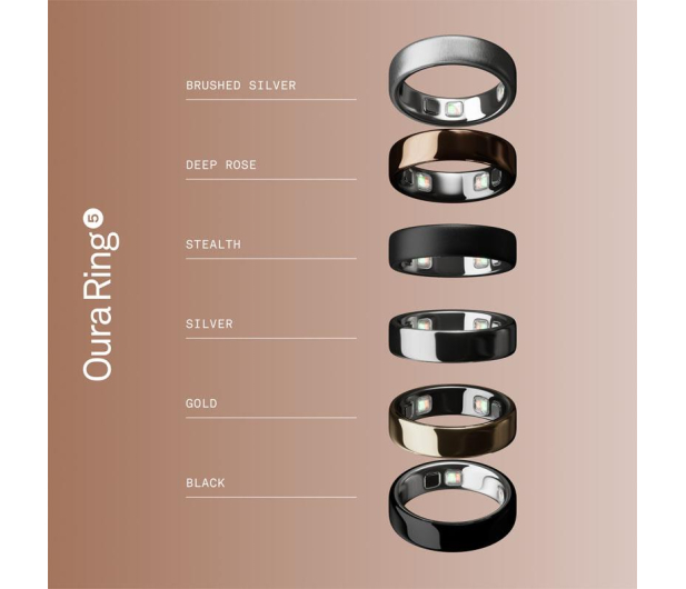 Oura Ring 5 Głęboki róż (rozmiar 9) - 1608589 - zdjęcie 8